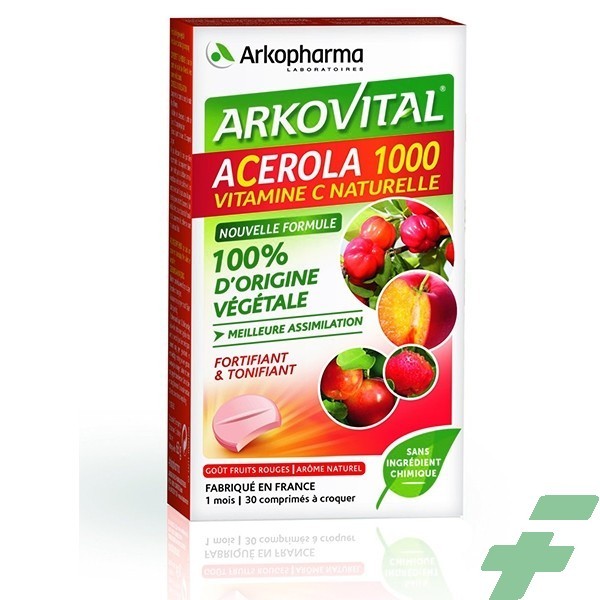 ACEROLA 30 COMPRESSE MASTICABILI ARKOPHARMA