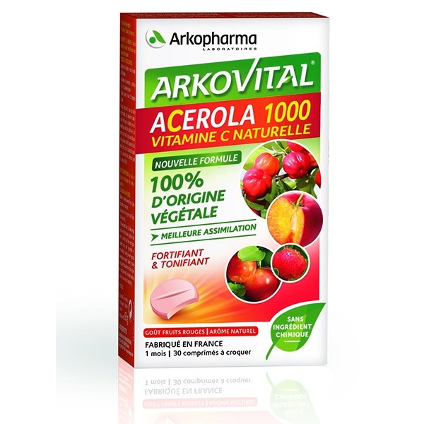 ACEROLA 30 COMPRESSE MASTICABILI ARKOPHARMA