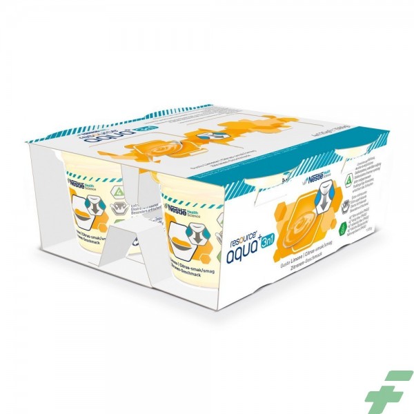 RESOURCE AQUA ACQUA GELIFICATA+LEMON CUP 6 4X125 G - 1