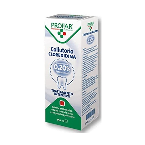 COLLUTORIO CLOREXIDINA 0,20% 250 ML PROFAR - 1