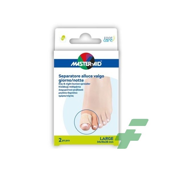 MASTER-AID FOOT CARE DIVAROCATORE ALLUCE GIORNO/NOTTE TAGLIA L 2 PEZZI - 1