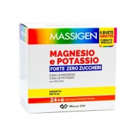 MASSIGEN MAGNESIO POTASSIO FORTE ZERO Z 24 BUSTINE + 6 BUSTINE