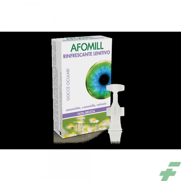 AFOMILL RINFRESCANTE SENZA CONSERVANTI 10 FIALE DA 0,5 ML - 1