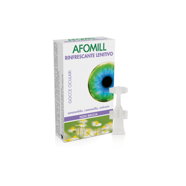 AFOMILL RINFRESCANTE SENZA CONSERVANTI 10 FIALE DA 0,5 ML - 1