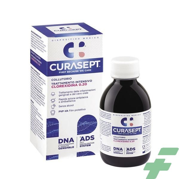 CURASEPT COLLUTORIO 0,20 200 ML ADS + DNA