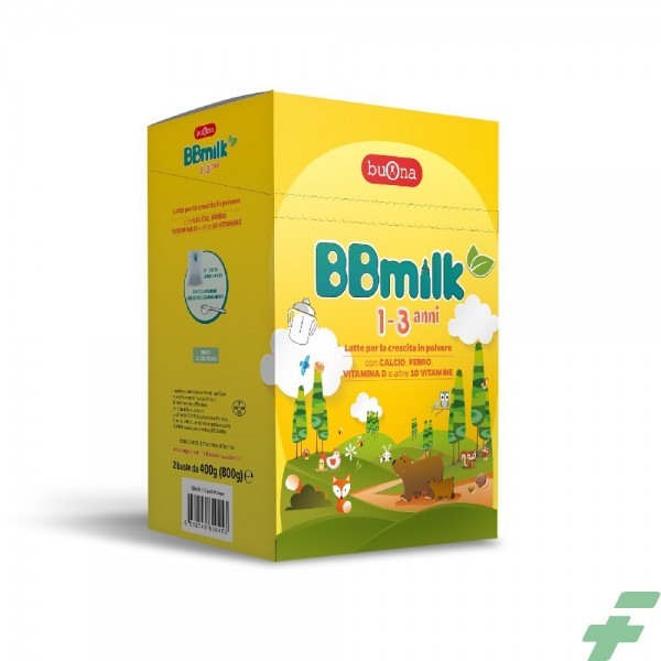 BBMILK 1-3 POLVERE 2 BUSTE DA 400 G - 1