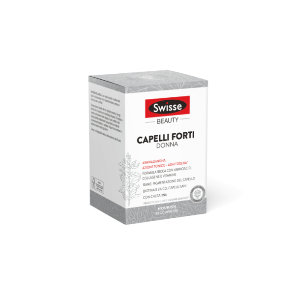 SWISSE CAPELLI FORTI DONNA 30 COMPRESSE