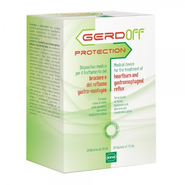 GERDOFF PROTECTION SCIROPPO 20 BUSTE 10 ML - 1