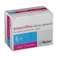 AMOROLFINA SANDOZ 50 MG/ML SMALTO MEDICATO PER UNGHIE 1 FLACONE IN VETRO DA 2,5 ML - 1