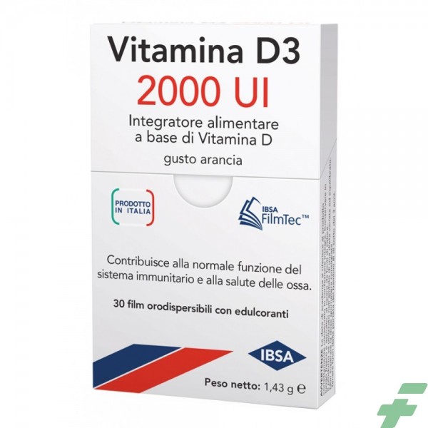 VITAMINA D3 IBSA 2000 UI 30 FILM ORALI - 1