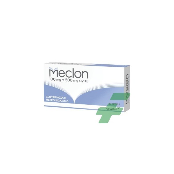 MECLON "100 MG + 500 MG 10 OVULI