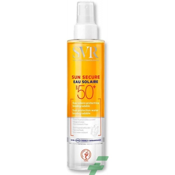 SVR SUN SECURE ACQUA SOLARE SPF50+ BIODEGRADABILE 200 ML