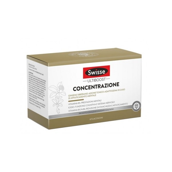 SWISSE CONCENTRAZIONE 8 FLACONCINI DA 30 ML