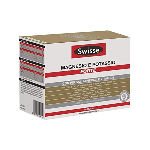 SWISSE MAGNESIO POTASSIO FORTE 24 BUSTINE