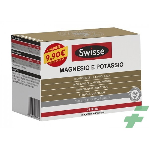 SWISSE MAGNESIO POTASSIO 24 BUSTINE PROMO 2021