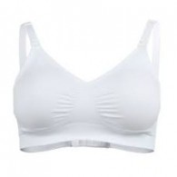 MEDELA COMFY BRA REGGISENO PER GRAVIDANZA E ALLATTAMENTO BIANCO L