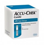 ACCU-CHEK GUIDE 25 STRIPS RETAIL STRISCE PER LA MISURAZIONE DELLA GLICEMIA ACCU-CHEK GUIDE 25 PEZZI COD RETAIL