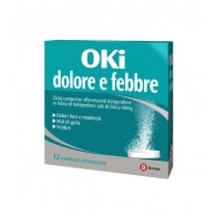 OKI DOLORE E FEBBRE 25 MG COMPRESSE EFFERVESCENTI 12 COMPRESSE IN BUSTINA PAP/PE/AL/PE