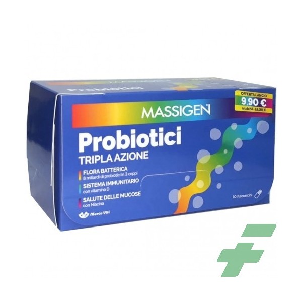 MASSIGEN PROBIOTICI 10 FLACONCINI X 8 ML