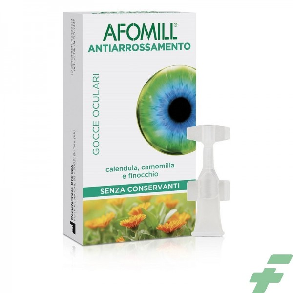 AFOMILL ANTIARROSSAMENTO SENZA CONSERVANTI 10 FIALE DA 0,5 ML