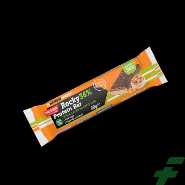 NAMED ROCKY 36% PROTEIN BAR SALTY PEANUTS BARRETTA 50 G