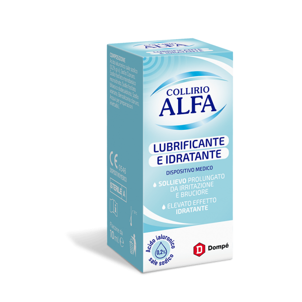 COLLIRIO ALFA LUBRIFICANTE/IDRATANTE 10 ML