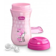 CHICCO TAZZA GLOWING 14M+ ROSA