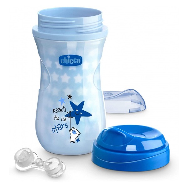 CHICCO TAZZA GLOWING 14M+ AZZURRA