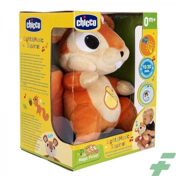 CHICCO GIOCO MF SQUIRREL LIGHT&MUSIC