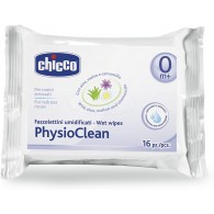 CHICCO FAZZOLETTINI UMIDIFICATI PHYSIOCLEAN 16 PEZZI