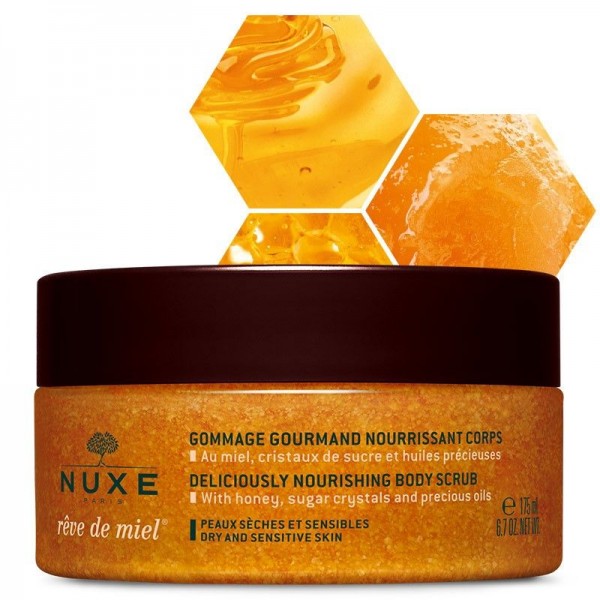 NUXE REVE DE MIEL GOMMAGE GOURMAND NOURISSANT CORPS 175 ML