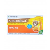 ARKOROYAL PAPPA REALE 1500MG SENZA ZUCCHERO 10 FLACONCINI DA 15 ML