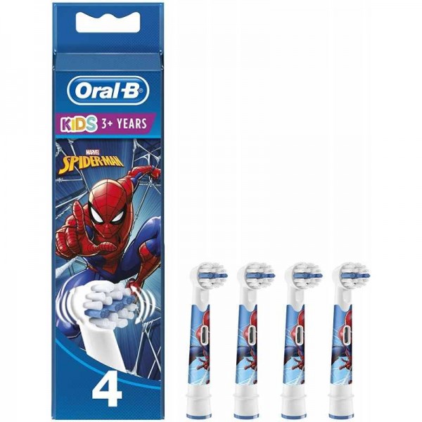 ORALB REFILL SPIDERMAN 4 PEZZI