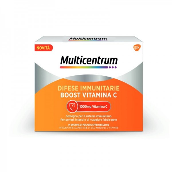 MULTICENTRUM DIFESE IMMUNITARIE BOOST VITAMINA C 14 BUSTINE