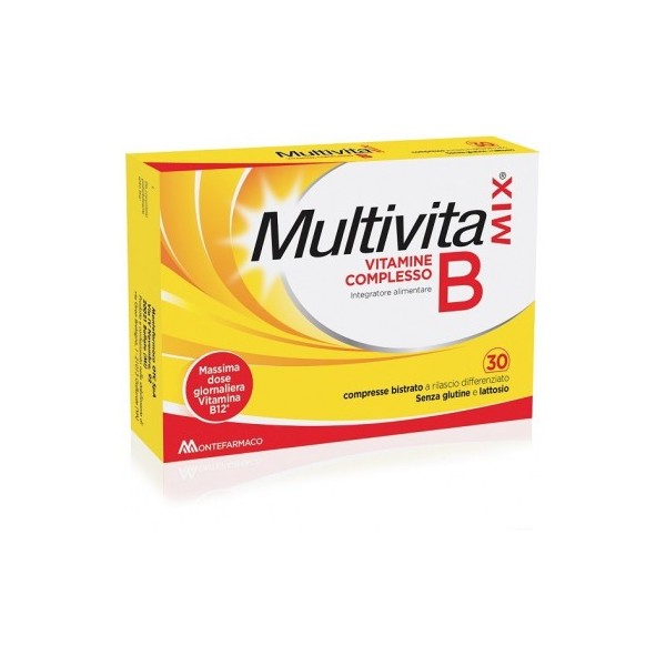 MULTIVITAMIX VIT COMPLESSO B 30 COMPRESSE BISTRATO