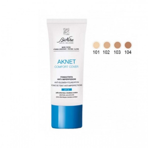 BIONIKE AKNET COMFORT COVER FONDOTINTA 101 30 ML