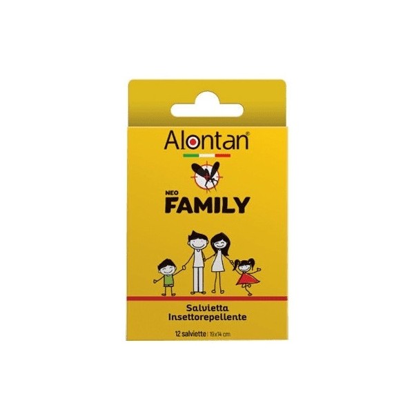 ALONTAN NEO FAMILY SALVIETTE 12 PEZZI ICARIDINA 10%