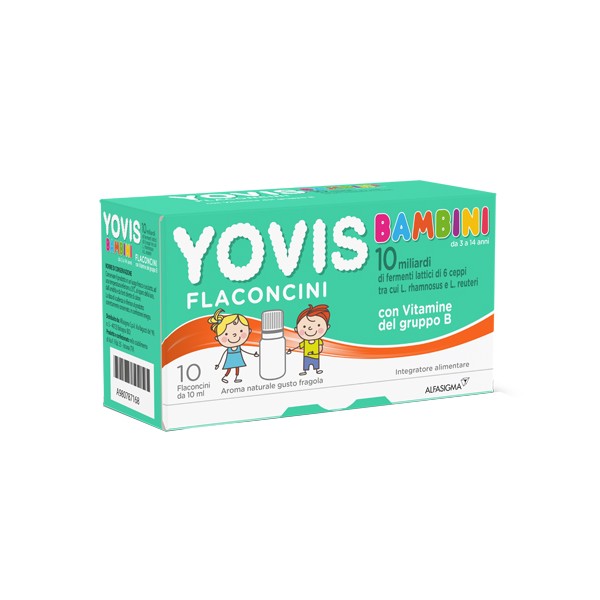 YOVIS BAMBINI FRAGOLA 10 FLACONCINI X 10 ML