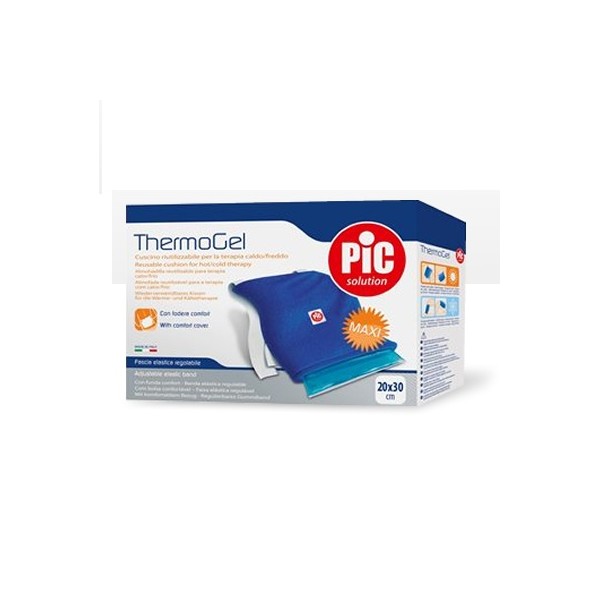 CUSCINO THERMOGEL COMFORT RIUTILIZZABILE PER LA TERAPIA DEL CALDO E DEL FREDDO CM 20X30 CON COVER