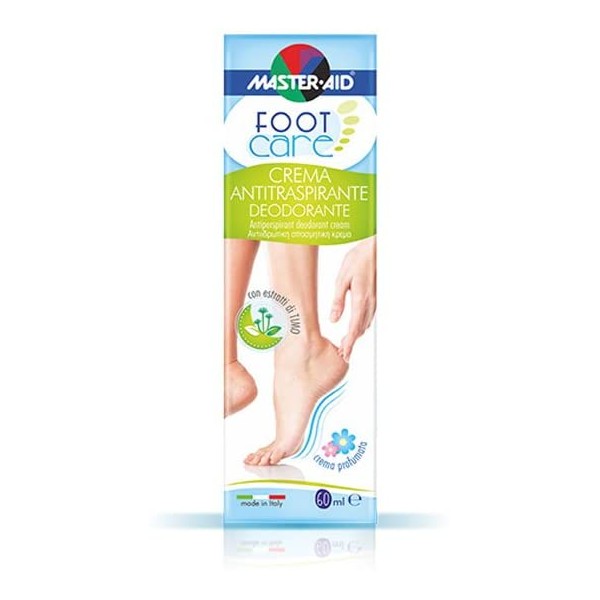 MASTER AID FOOT CARE CREMA ANTITRASPIRANTE DEODORANTE 60 ML