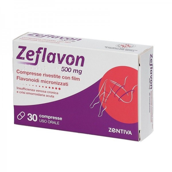 ZEFLAVON 500 MG 30 COMPRESSE RIVESTITE CON FILM