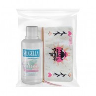 SAUGELLA ART EDITION BUNDLE DERMOLIQUIDO 500 ML + POCHETTE CON 3 MINISIZE DA 50 ML