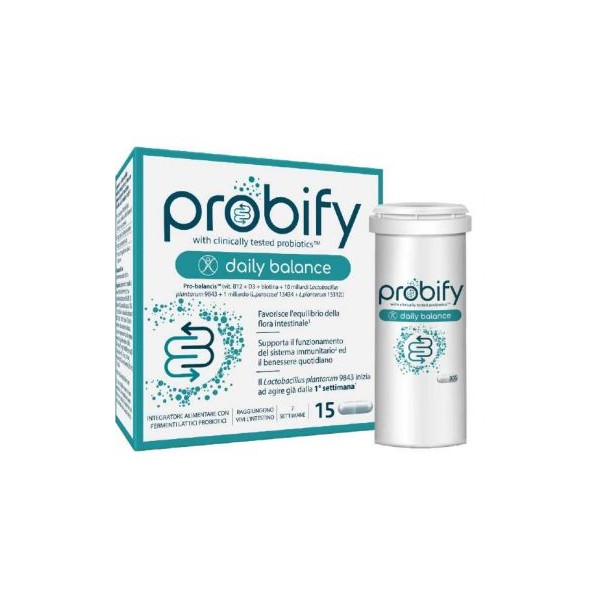 PROBIFY DAILY BALANCE 15 CAPSULE TAGLIO PREZZO