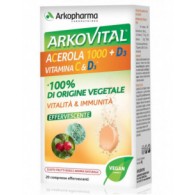 ARKOVITAL VITAMINE C+D3 20 COMPRESSE EFFERVESCENTI GUSTO FRUTTI ROSSI